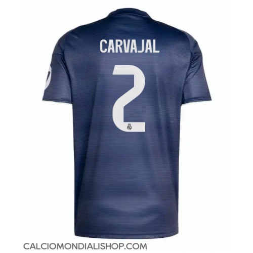 Maglie da calcio Real Madrid Daniel Carvajal #2 Seconda Maglia 2025-26 Manica Corta